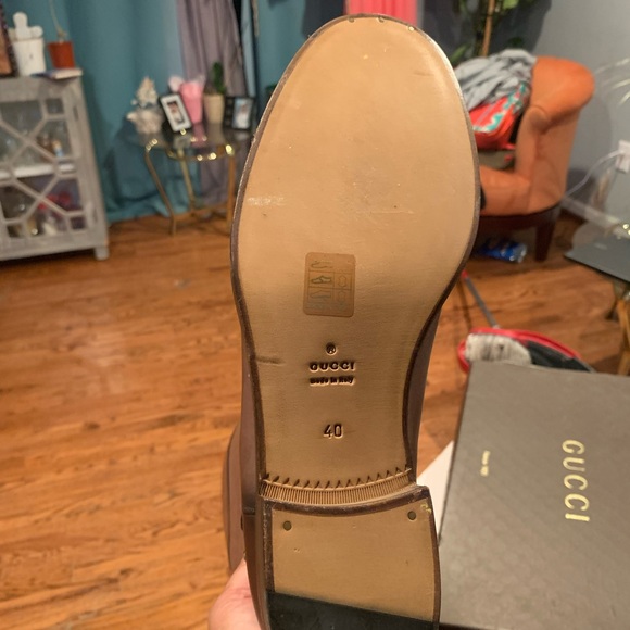 Authentic Gucci calf length boots. The calf area will only fit small legs. - Picture 7 of 8